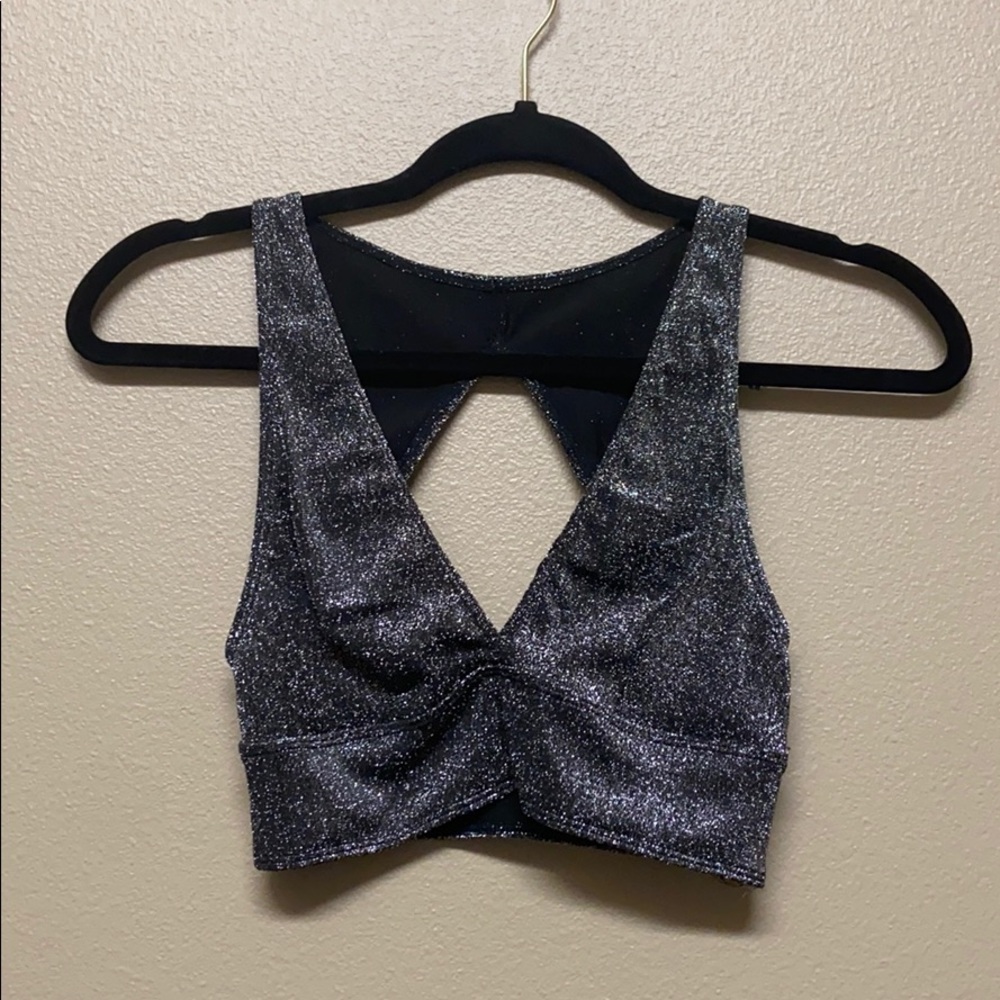 Black Sparkle Top